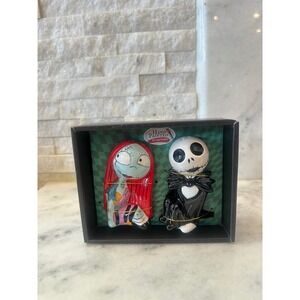 Disney Nightmare Before Christmas Jack and Sally Salt and Pepper Shakers Set